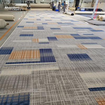 Alfombra de hotel de alta qualidade PET amigável para alfombras de moqueta de impressão de luxo 5 estrelas