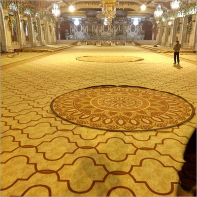 Tapetes de hotel de estilo jacquard simples, de estilo clássico, de Europa moderna, de tufo à mão, para salão de banquetes