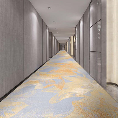 Tapete de hotel Glitter Tapetes cortados 80% lã 20% Nylon Tapete de parede a parede Axminster