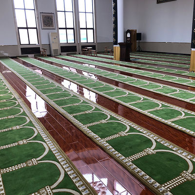 Rolo de tapete de mesquita de padrão floral para tapete de igreja de oração de mesquita moderna