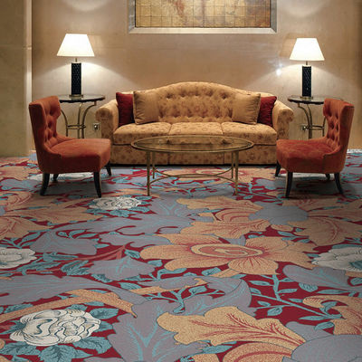 Tapete de banquete com padrão floral para corredor de hotel de luxo e sala de baile do cassino