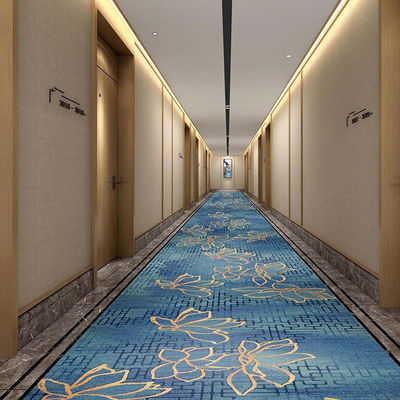 Tapete de banquete com padrão floral para corredor de hotel de luxo e sala de baile do cassino