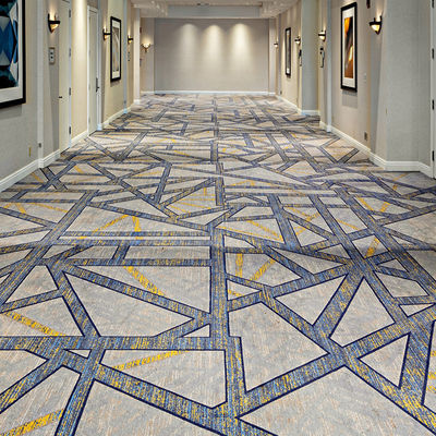 Tapete de padrão personalizado para corredor de hotel de luxo e sala de banquetes em locais comerciais