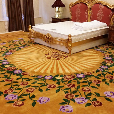 Padrão Abstracto Personalizavel Tapete de quarto de hotel Tapete de parede a parede Tapetes feitos à mão Tapetes afundados