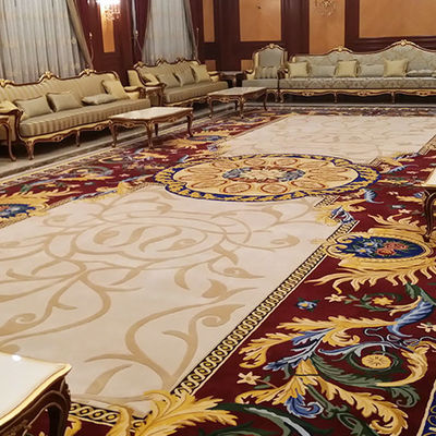 Padrão Abstracto Personalizavel Tapete de quarto de hotel Tapete de parede a parede Tapetes feitos à mão Tapetes afundados