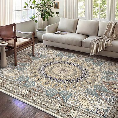 Tapete de casa grande moderno personalizável Estilo de moda para sala de estar e quarto