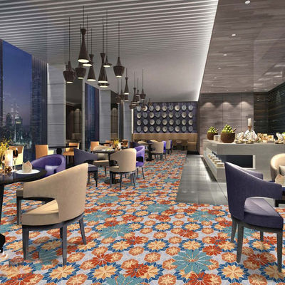 Acessível Rectângulo Axminster 5 Star Hotel Tapete de Chão com Design Personalizado