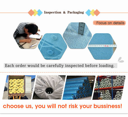 5 Star Hotel Piso Design Personalizado Tapete Axminster com Jute / PP Material de Apoio