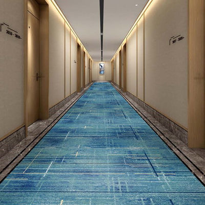 Abstract Padrão Tapetes de luxo para espaço comercial Corredor de parede a parede em hotéis
