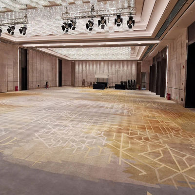 Corredor Luxury Hotel Tapete Parede a parede Custom Design Moderno Tapetes de Banquete feitos à mão