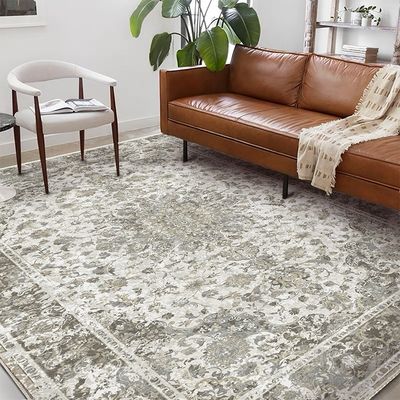 Tapete de sala de estar feito a máquina de alta densidade Tapete turco para decoração residencial