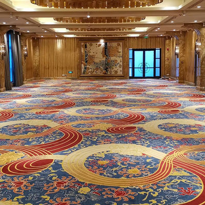 Custom 5 Star Hotel Sala de Banquetes Tapete E Tapete De Alta Qualidade Tapete Densidade 7x7-7x12
