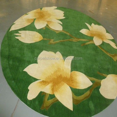 4Tapete acrílico personalizado em forma de flor rosa para quarto de crianças e espaço de oração para adultos
