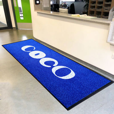 Tapete de porta não escorregadio PVC almofada de piso de bobina para acolhimento entrada tapetes de porta da frente