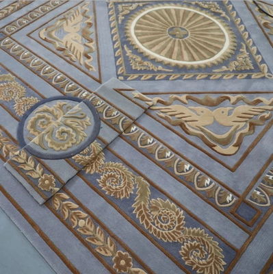 Sala de estar tapetes feitos à mão tapetes caseiros com padrão floral de design personalizado