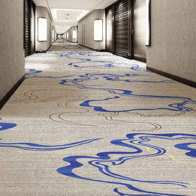 Tapete de alta qualidade para hotel Lobby Sala de baile Corredor Sala de estar Luxo Floral Cut Pile estilo