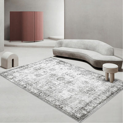 Tapete de design oriental de toque manual para quarto cozinha sala de estar alfombra antiderrapante