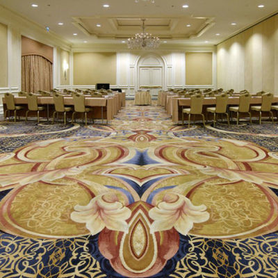 Hotel Nylon Custom Printed Carpet Roll estilo moderno personalizável para uso comercial