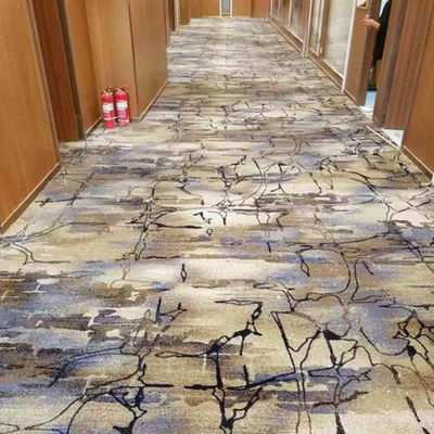 Tapete de nylon impresso em forma retangular para decoração de salões de baile e corredores de hotéis