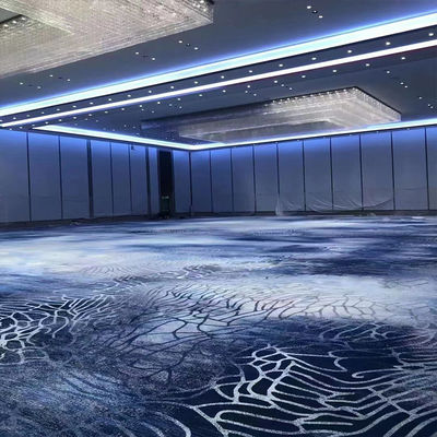 Tapete de hotel de nylon de pilha média para corredores de design personalizado e piso de parede a parede