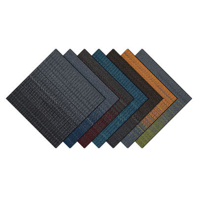 Carpete de escritório comercial azulejos de nylon cinza quadrados carpete de piso a 550g/m2 peso de pilha