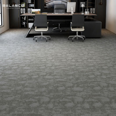 50 X 50 Mulit Level Loop Pile Lavável Negro comercial de escritório Carpet Tiles para escritório