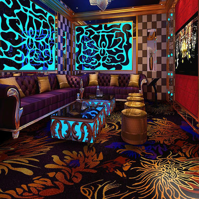 Moqueta moderna Design Axminster Tapete 3D de parede a parede para hotel Tapete Night Club Tapete