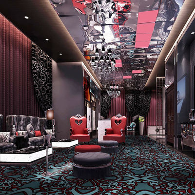 Moqueta moderna Design Axminster Tapete 3D de parede a parede para hotel Tapete Night Club Tapete