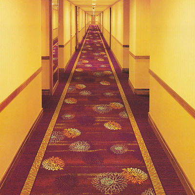 Rectângulo Hotel Lobby Hall Lana Moquete Máquina Tufting Corredor Corredor Tapetes 3d