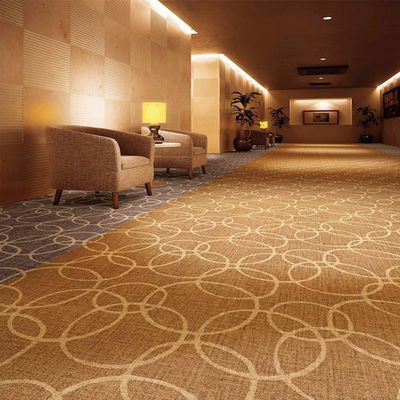 Antimicrobiano Tapete de seda de lã tocada à mão para corredor Interior em decoração de hotel de luxo