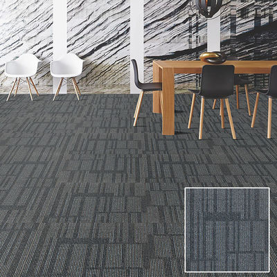 Escritórios Comerciais Pvc Backing Office Carpet Tile com Design Abstracto Moderno OEM ODM