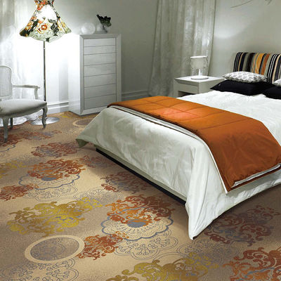 Cor personalizada 100% Nylon Tapete impresso para hotéis Salas de banquete Quartos de dormir PVC decorativo exterior