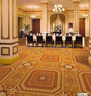 Exemplo de tapete de salão de baile de design moderno de hotel
