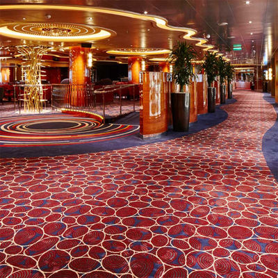 Exemplo de tapete de salão de baile de design moderno de hotel