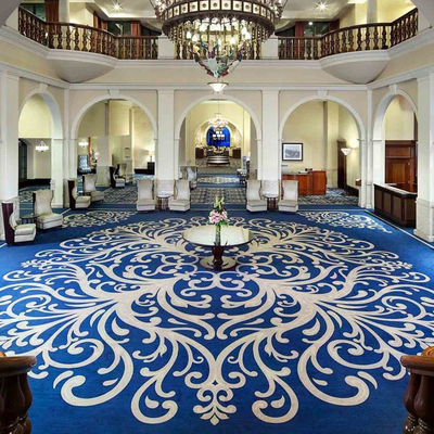 Exemplo de tapete de salão de baile de design moderno de hotel