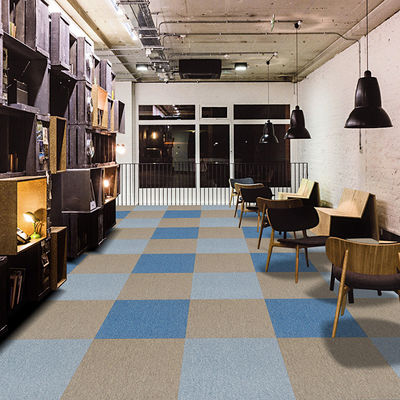 Carpetes quadrados PET FRIENDLY Tapetes Modular 50x50 Para escritório comercial venda de tapetes