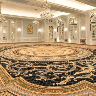 Piso de salão de banquetes de nylon de lã de alta densidade Axminster Hotel Tapete para hotel de 5 estrelas