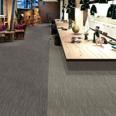 Polipropileno Nylon Poliéster Quadrado Carpet Tiles para Escritório Cozinha Decoração Quarto