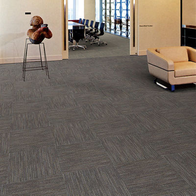 Polipropileno Nylon Poliéster Quadrado Carpet Tiles para Escritório Cozinha Decoração Quarto
