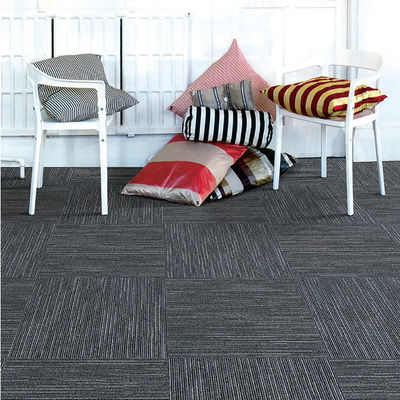 Polipropileno Nylon Poliéster Quadrado Carpet Tiles para Escritório Cozinha Decoração Quarto