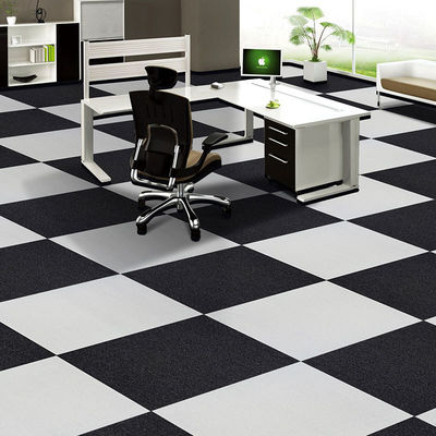 Resumo Pequim Silverstone acústico Carpete preto branco azulejos tecidos cortar pilha quadrado tapete quarto porta exterior golfe oração PP material