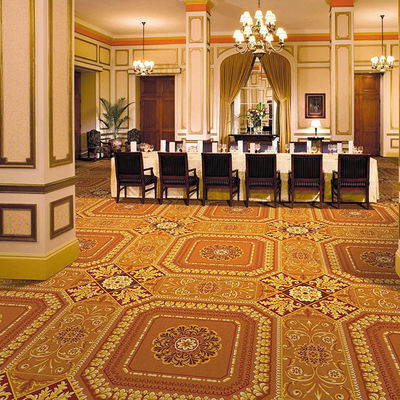 Axminster Cut Pile Pattern Carpet Roll para decoração de salão de baile de hotel de 5 estrelas
