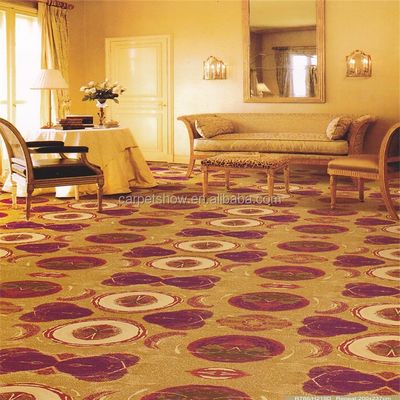 Tapetes de luxo do Axminster Casino em estilo de salão de baile clássico para salas de reuniões de hotéis