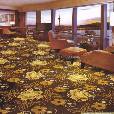 Tapete de salão de baile clássico tecido por máquina de hotel em cores personalizadas para hotel de luxo