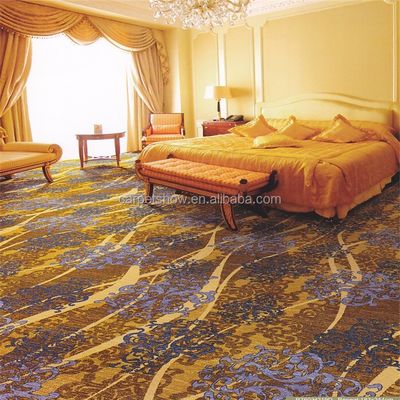 Tapete de salão de baile clássico tecido por máquina de hotel em cores personalizadas para hotel de luxo
