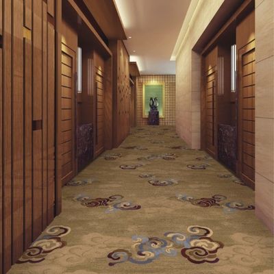 Tapete Axminster personalizado em estilo Jacquard feito a máquina para alojamentos de luxo