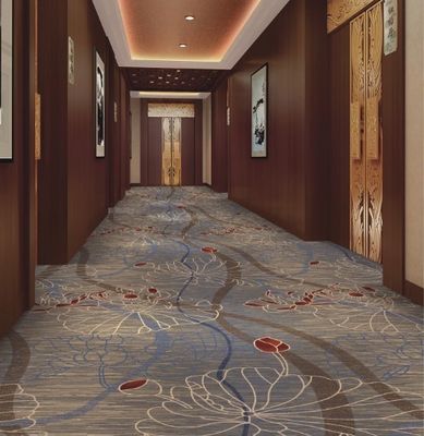 Tapete Axminster personalizado em estilo Jacquard feito a máquina para alojamentos de luxo
