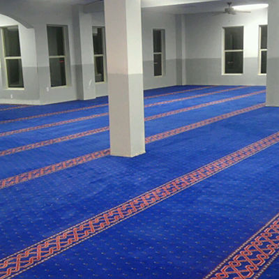 Carpete de mesquita 100% acrílico de mão para sala de oração 10 mm de espessura