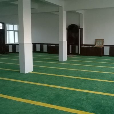 Carpete de mesquita 100% acrílico de mão para sala de oração 10 mm de espessura