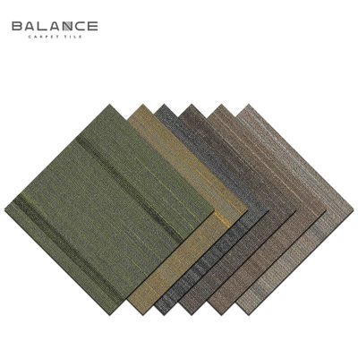 Comércio 18x36in Moderno Carpet Tiles Traffic Heavy Tiles Carpet Fabricação 100% Nylon Tapis Moquette